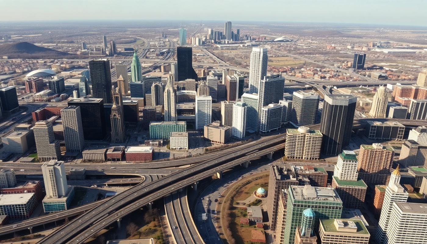 North Texas skyline